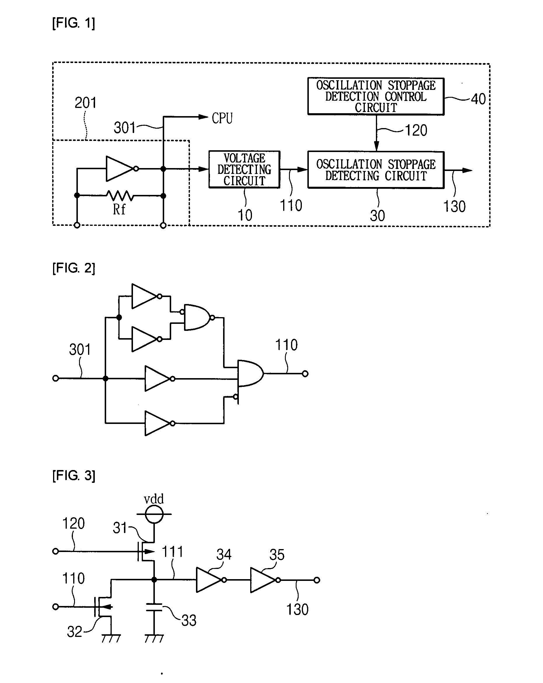 Oscillation stabilization circuit