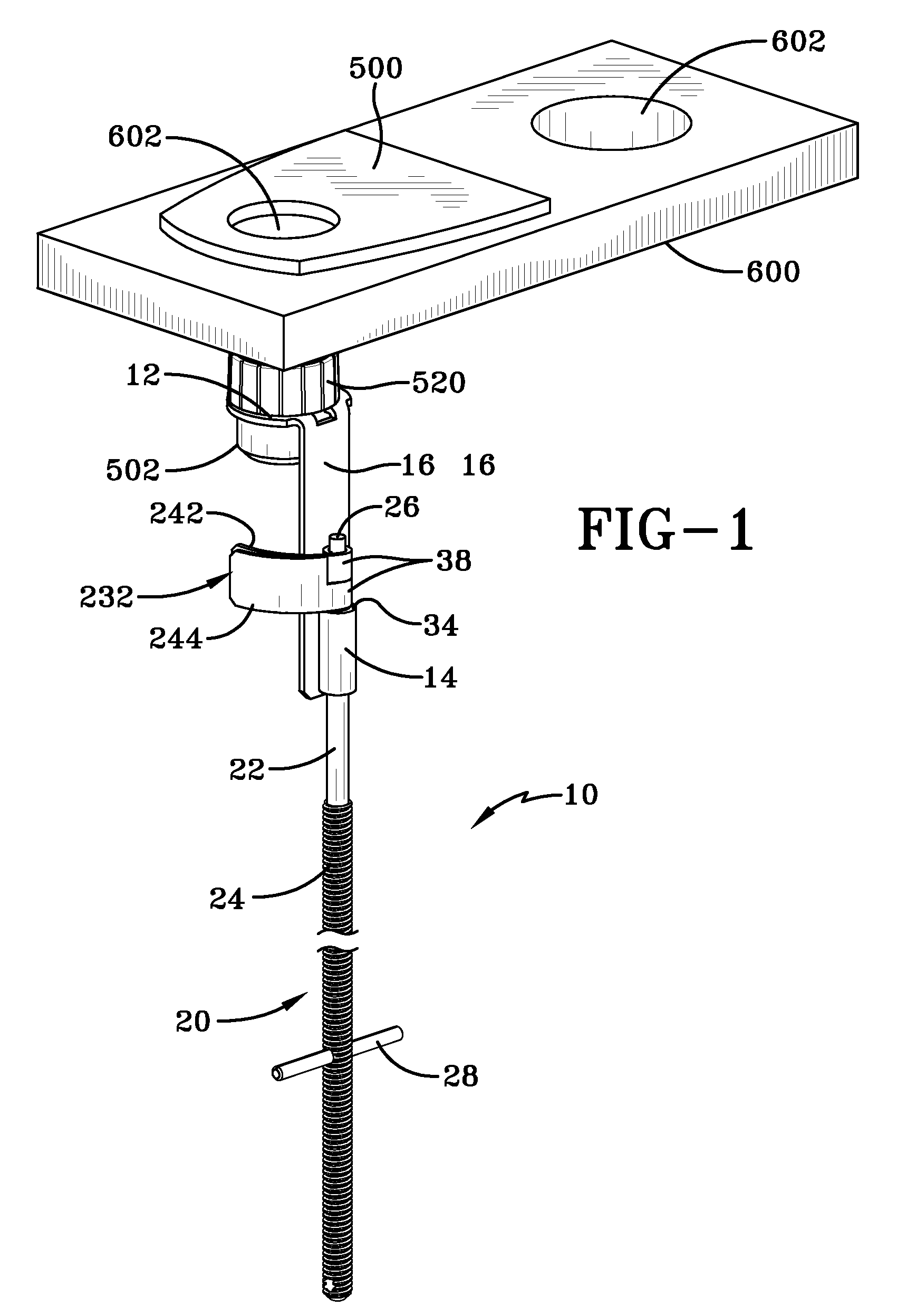 Apparatus and method for mounting a plumbing fixture