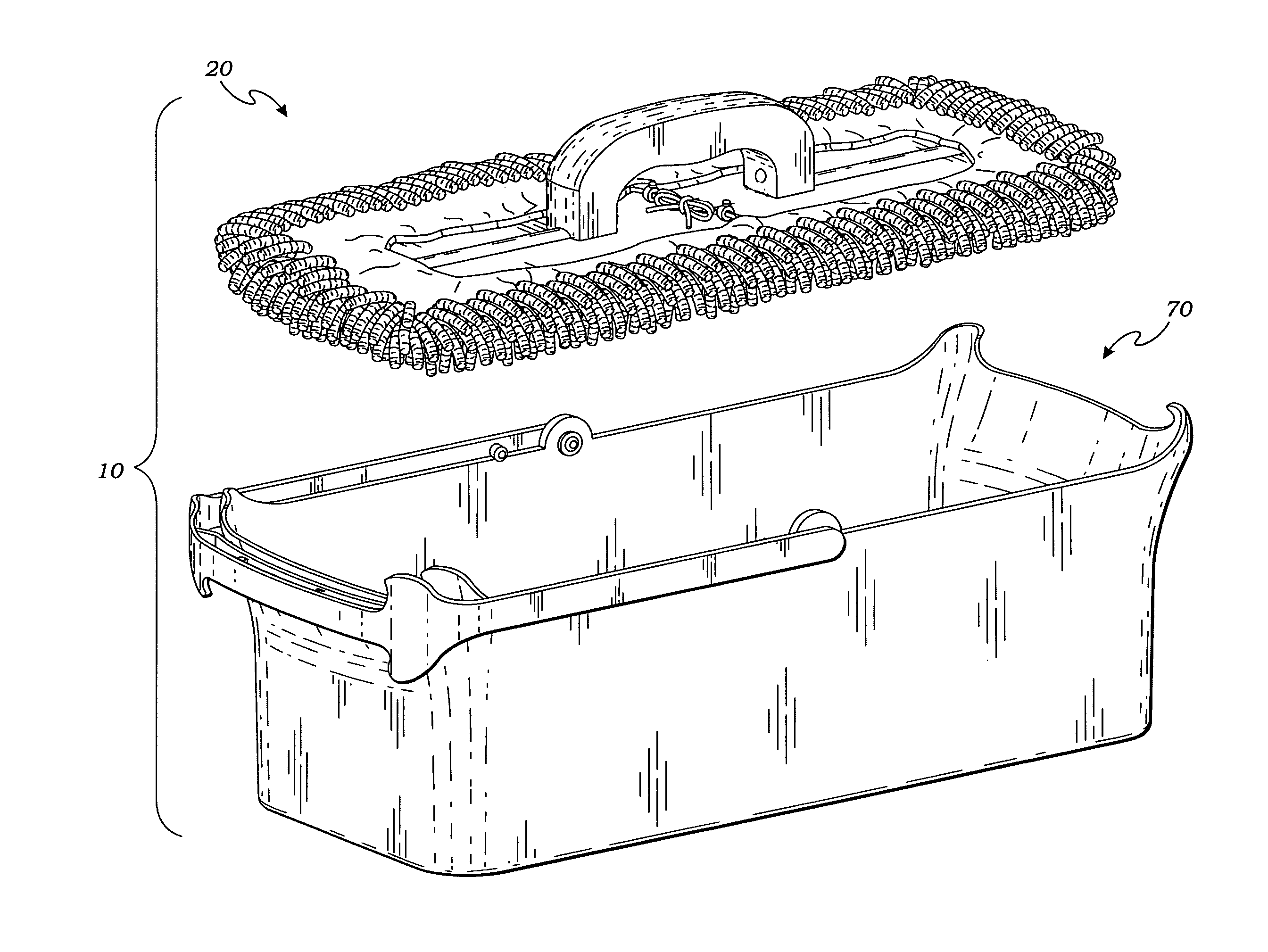 Multi-purpose mop system and method of use