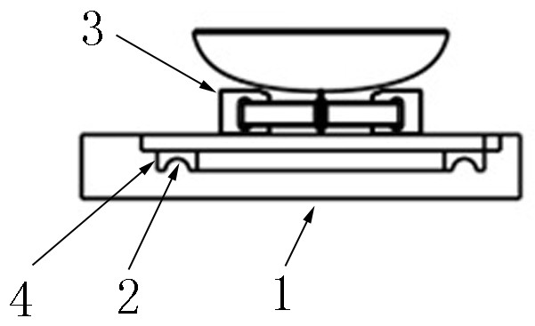 Cooking bench for simulated kitchen laboratory and simulated kitchen laboratory