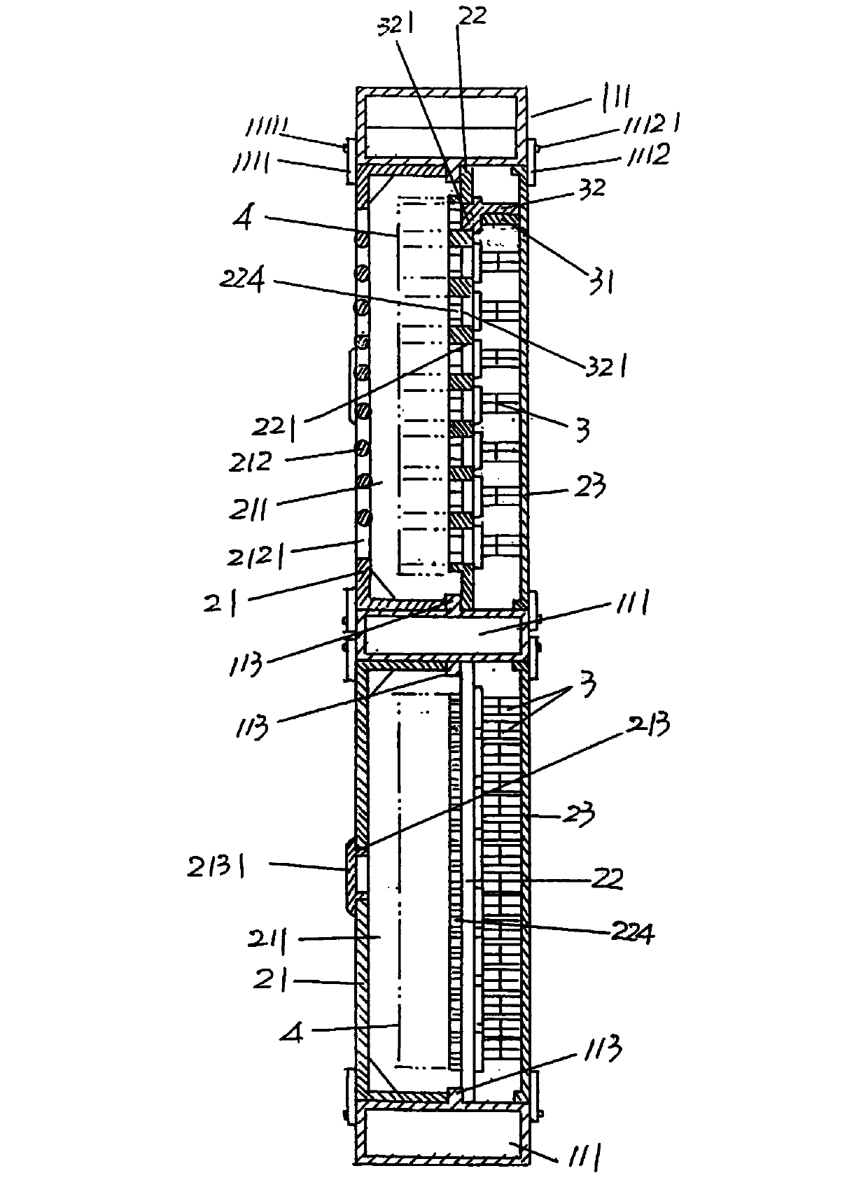 Larva-migration-free beehive honey collecting device