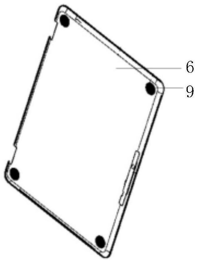 Notebook computer capable of being overturned by 360 degrees