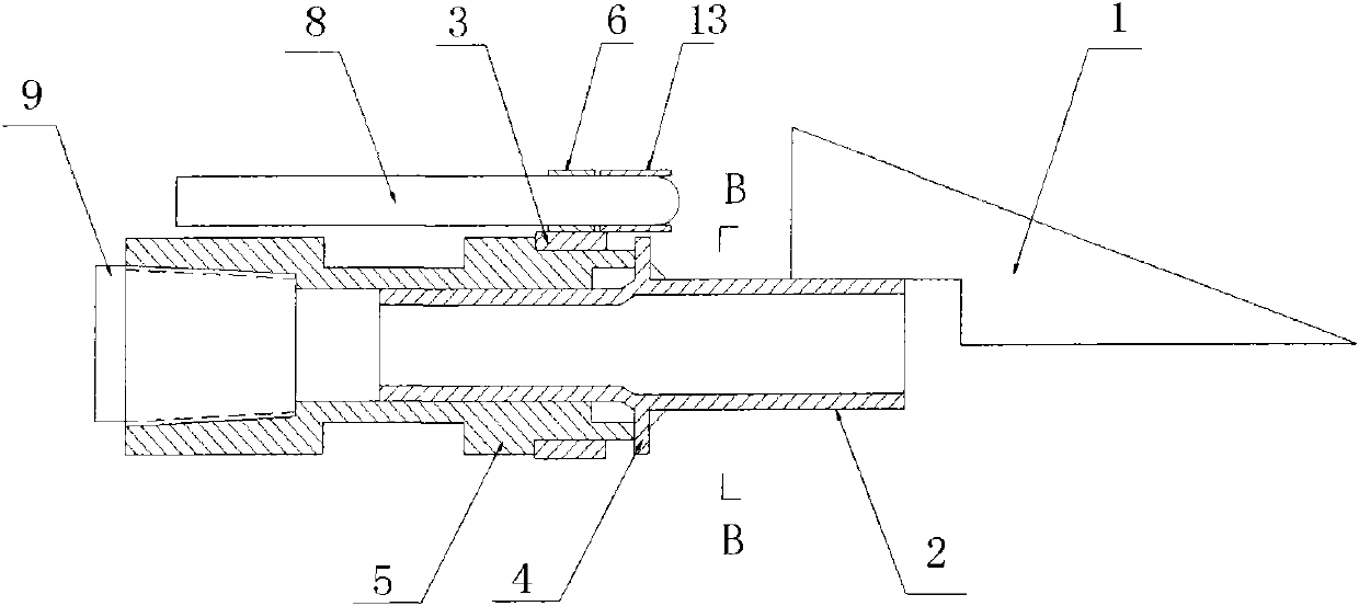 Drilling rod belt-feeding type prestress anchor rod and use method thereof
