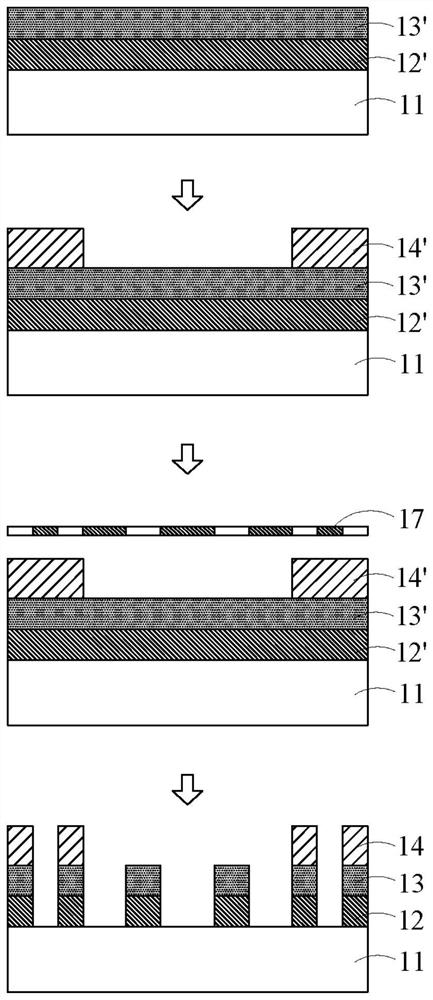 Photosensitive conductive structure and touch sensor