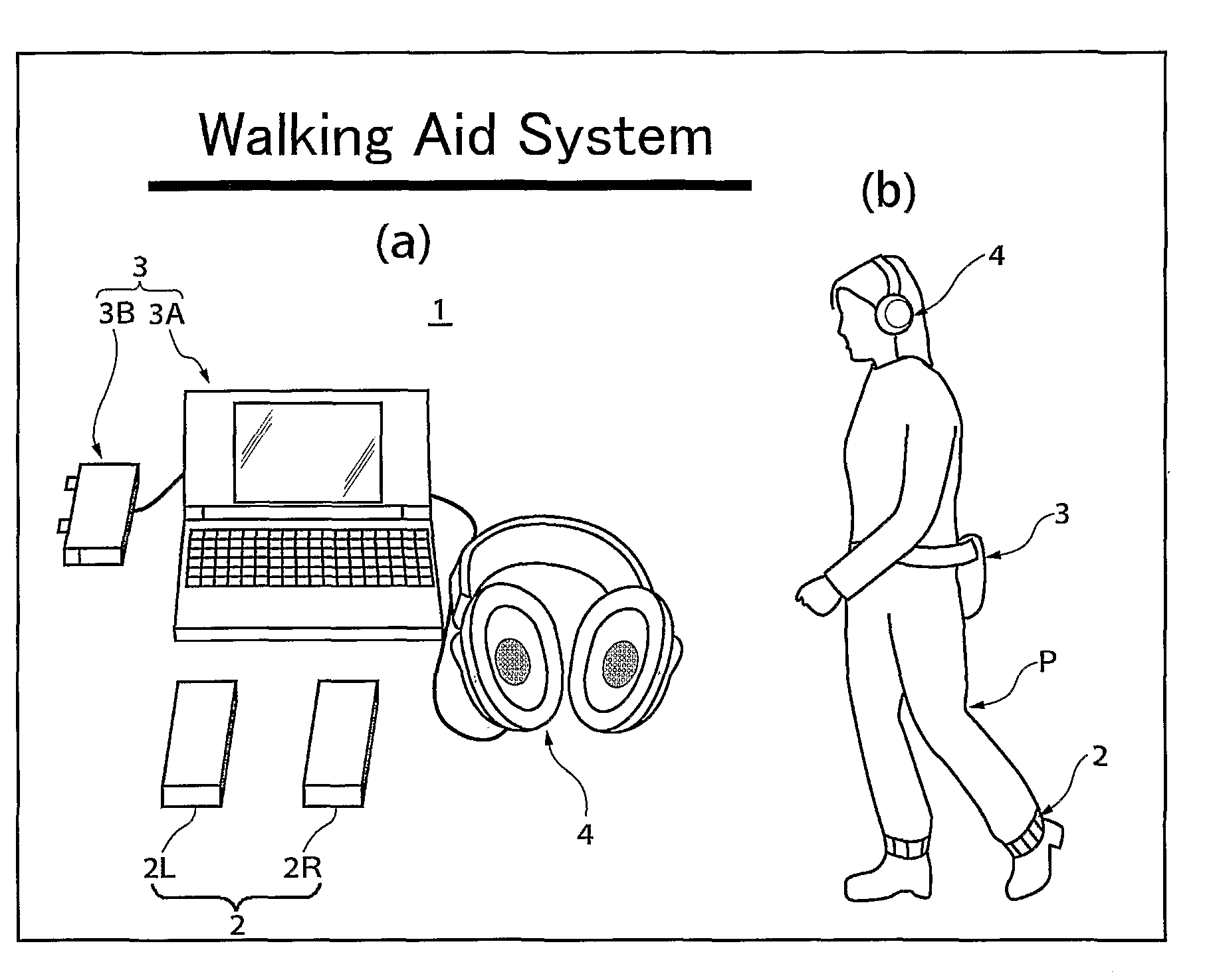 Walking aid system