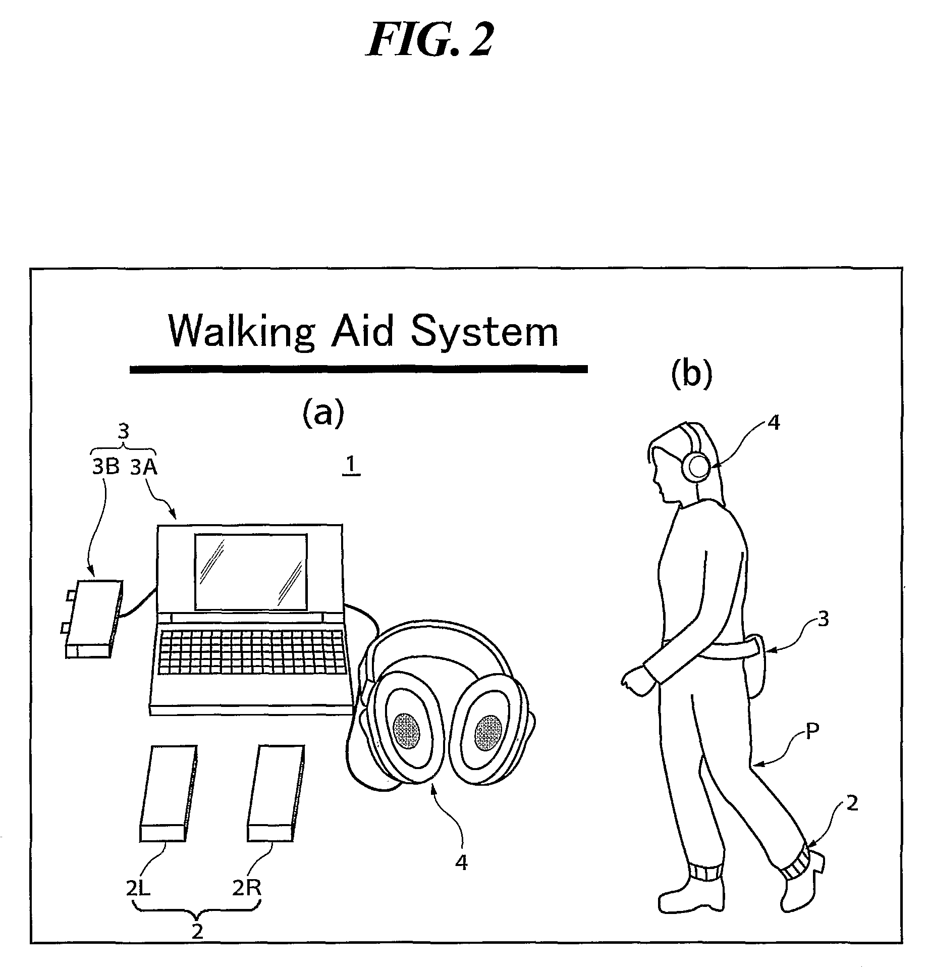 Walking aid system
