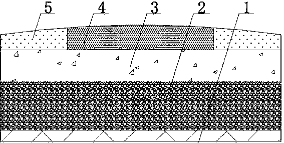 Decorative concrete floor structure and manufacturing method thereof