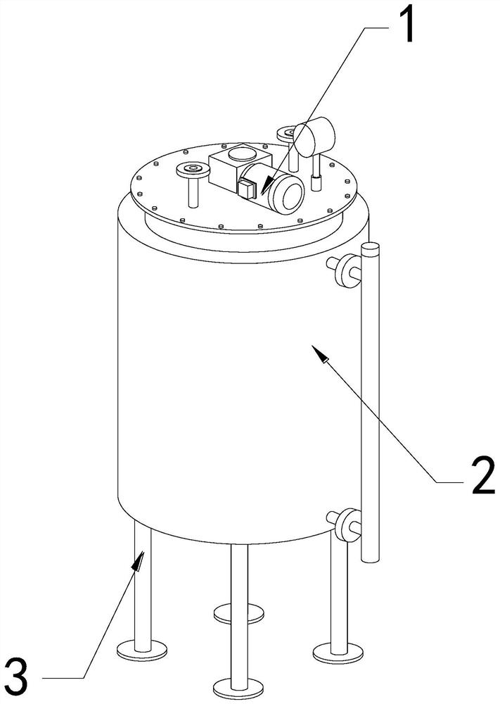 Industrial enzyme fermentation device