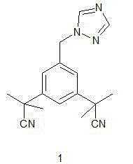 Method for synthesizing aromatase inhibitor