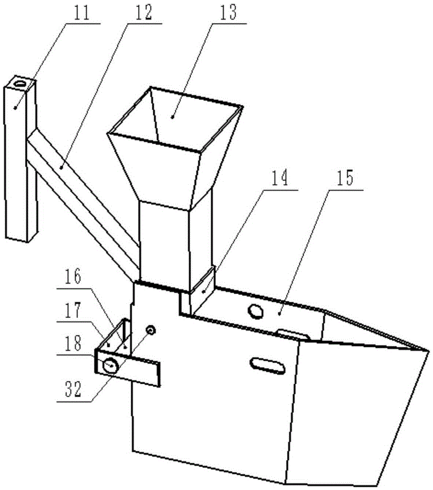 Seedling-supporting seedling planting device for dry land vegetable transplanter