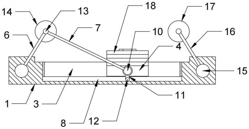 Physical training device for physical education teaching