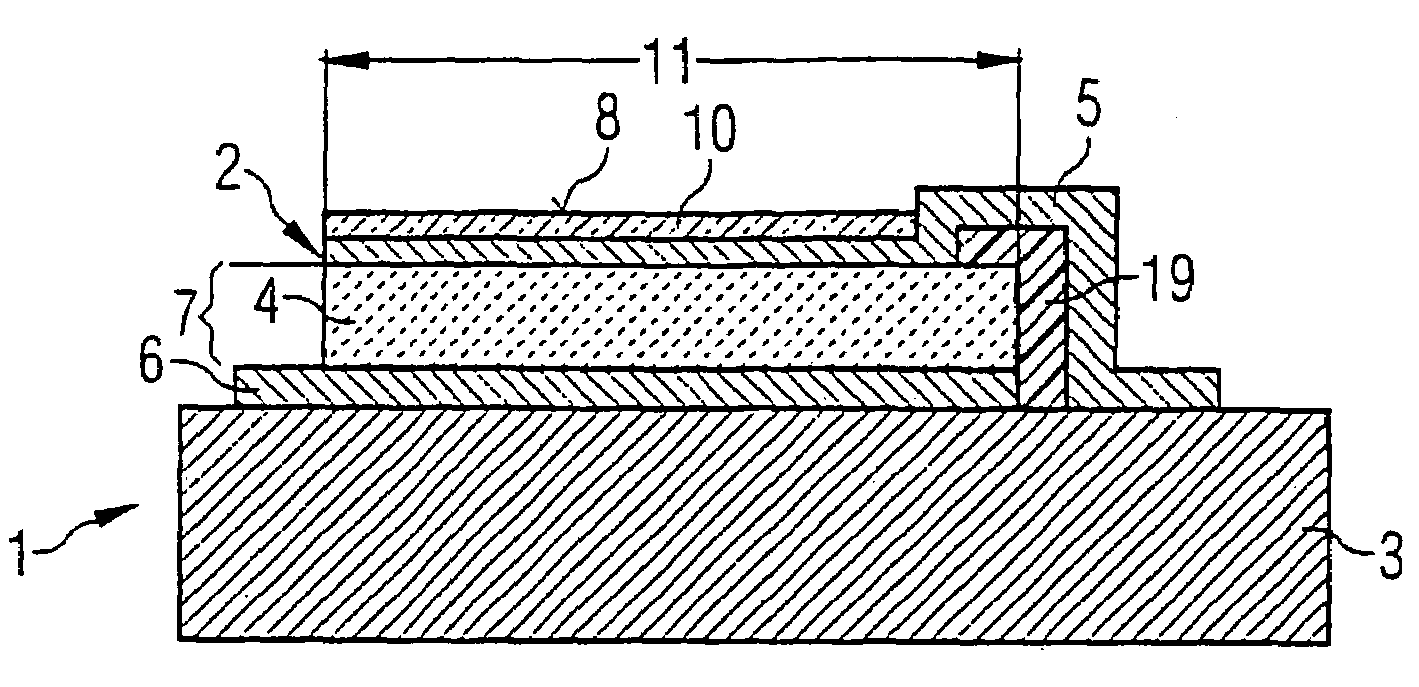 Device and method for detecting a substance of a liquid