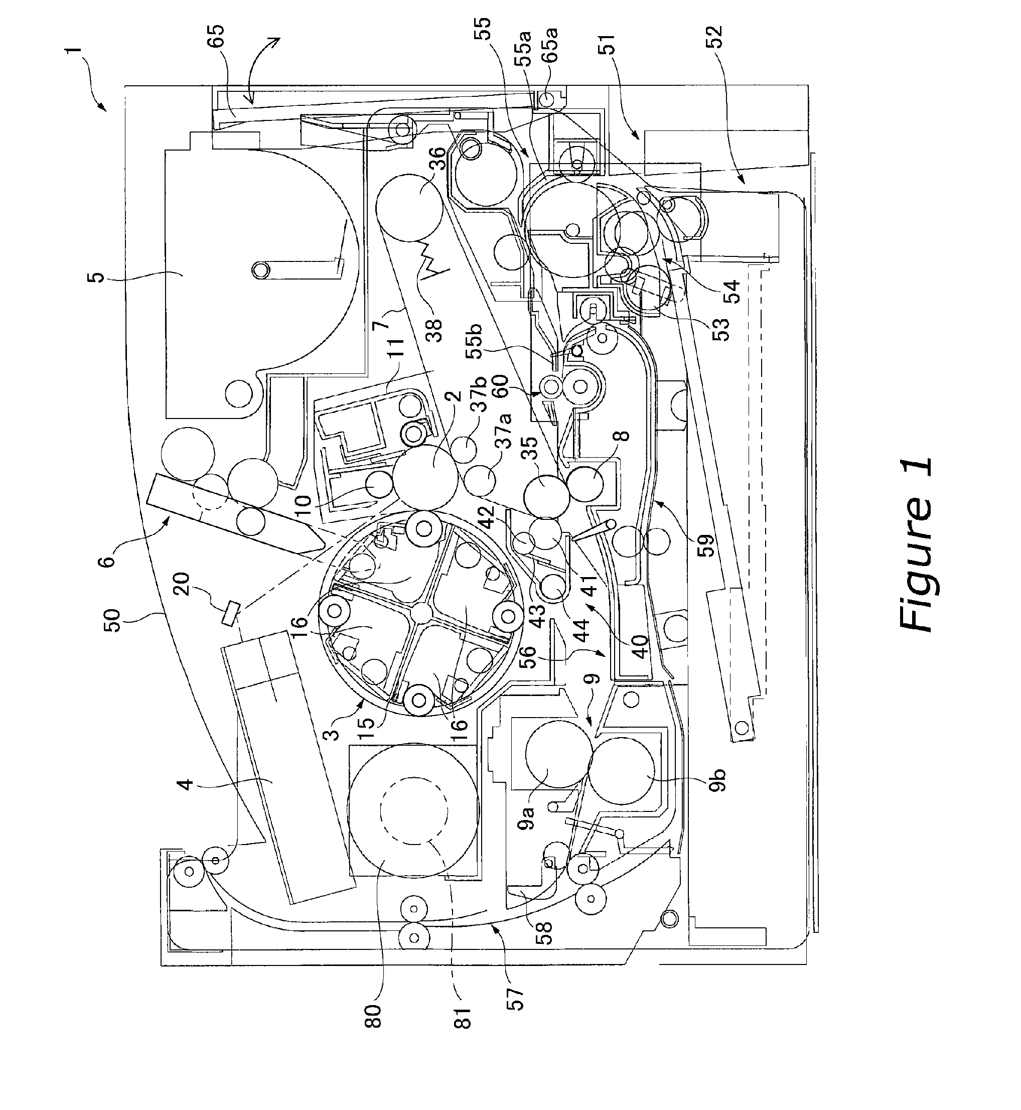 Color image forming device