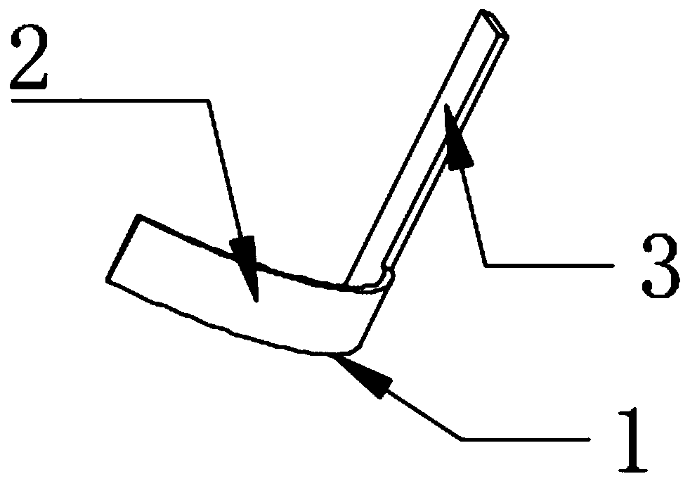 Battery tab, tab PACK processing method, battery finished product and electronic product