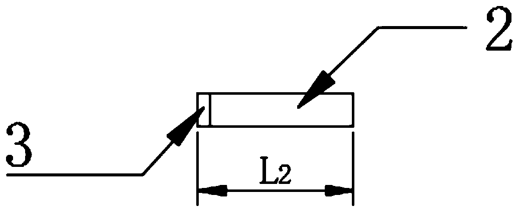 Battery tab, tab PACK processing method, battery finished product and electronic product