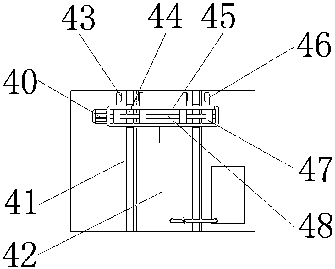 Automatic packaging production line for thread stitching type carton