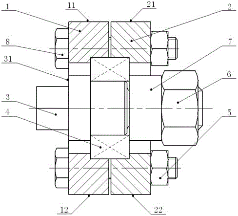 A reverse torque detection device for one-way bearing