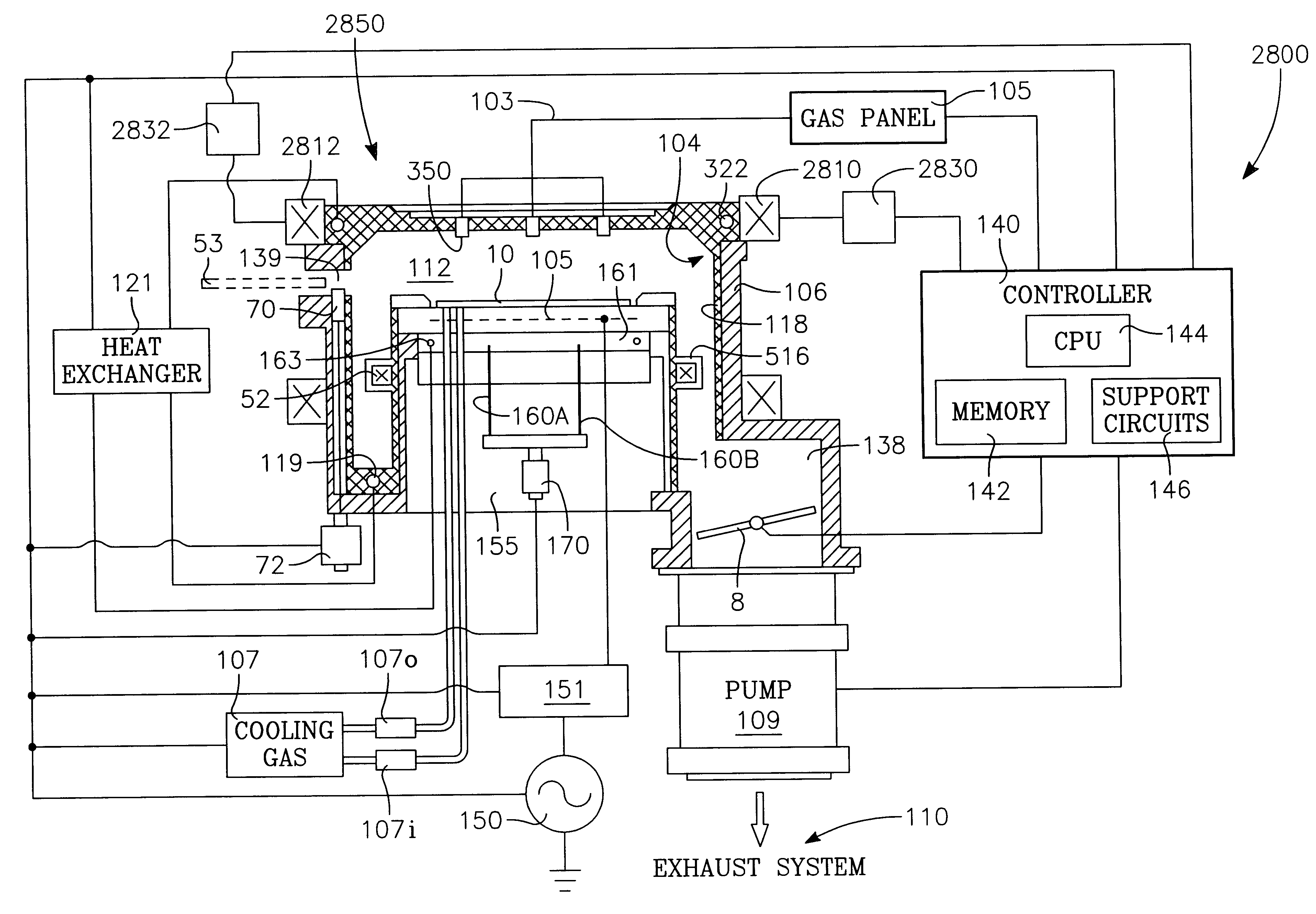 Etch method using a dielectric etch chamber with expanded process window