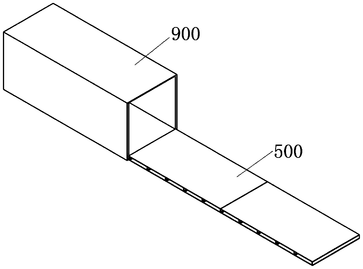 Push-pull tool for making goods enter and exit from container