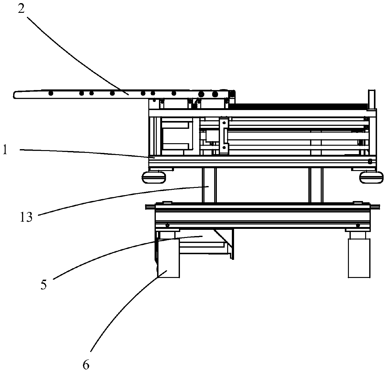 Telescopic sickbed