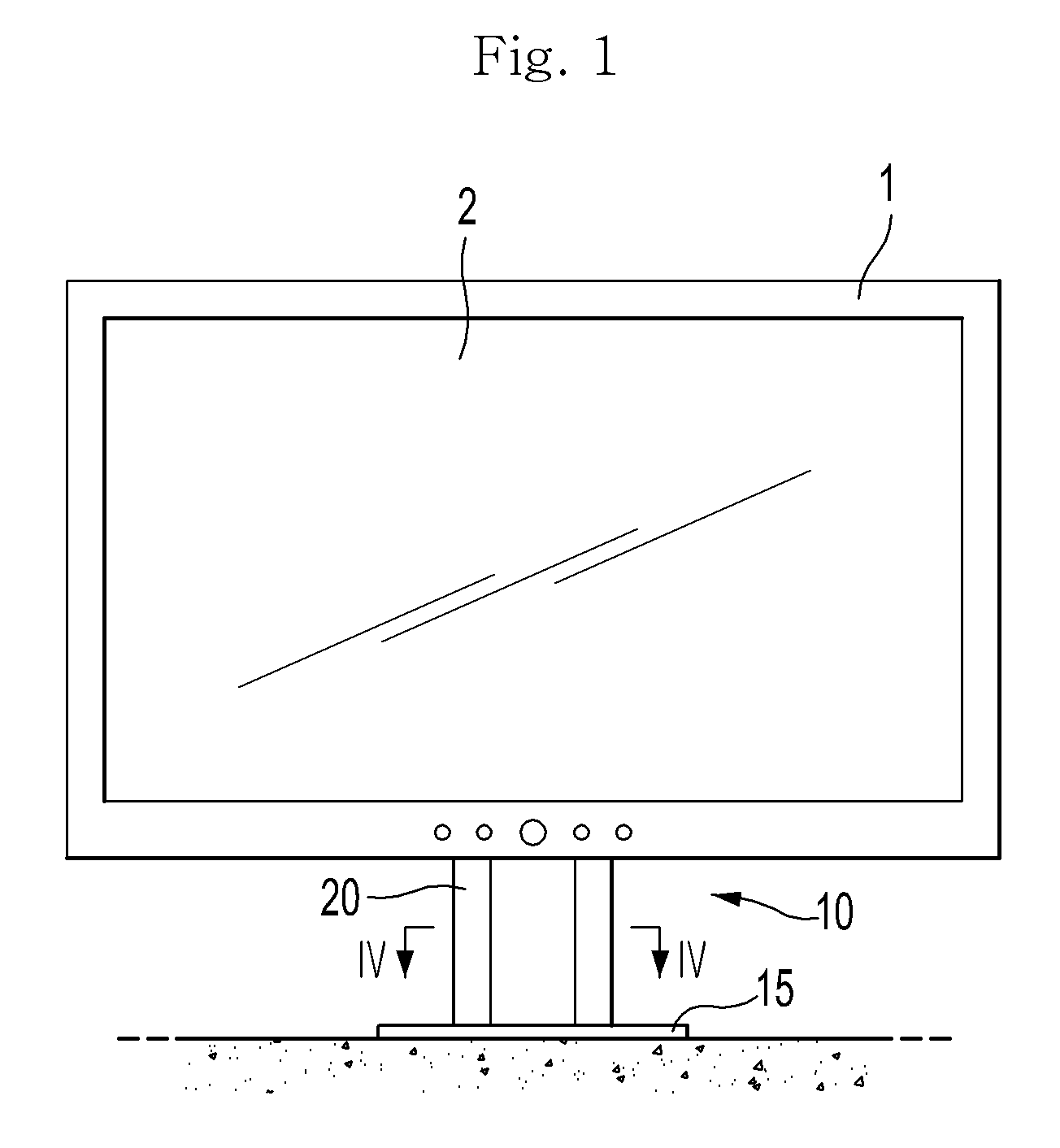 Support device for display unit and display unit having the same