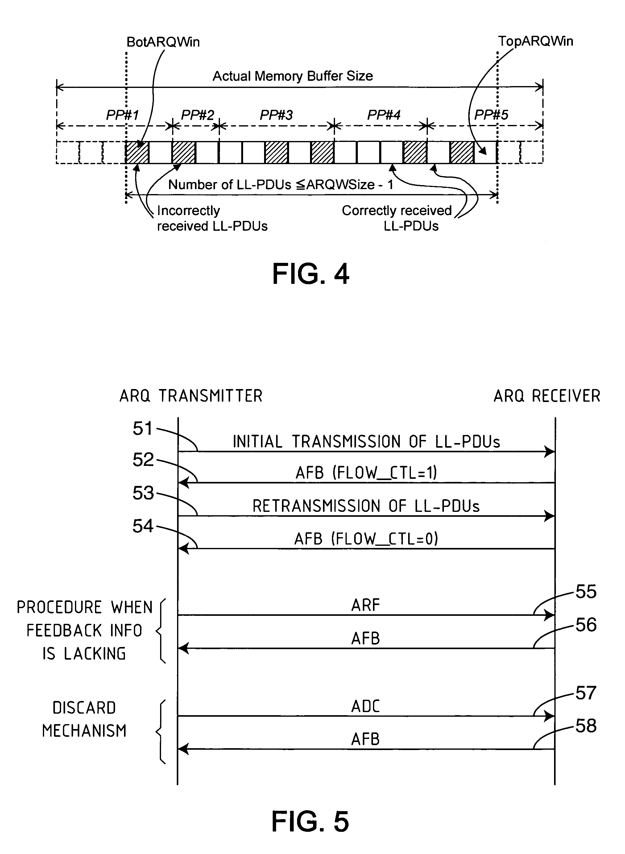 Error control mechanism for a segment based link layer in a digital network