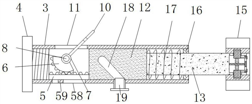 Self-regulating conveying and smearing device for automobile parts