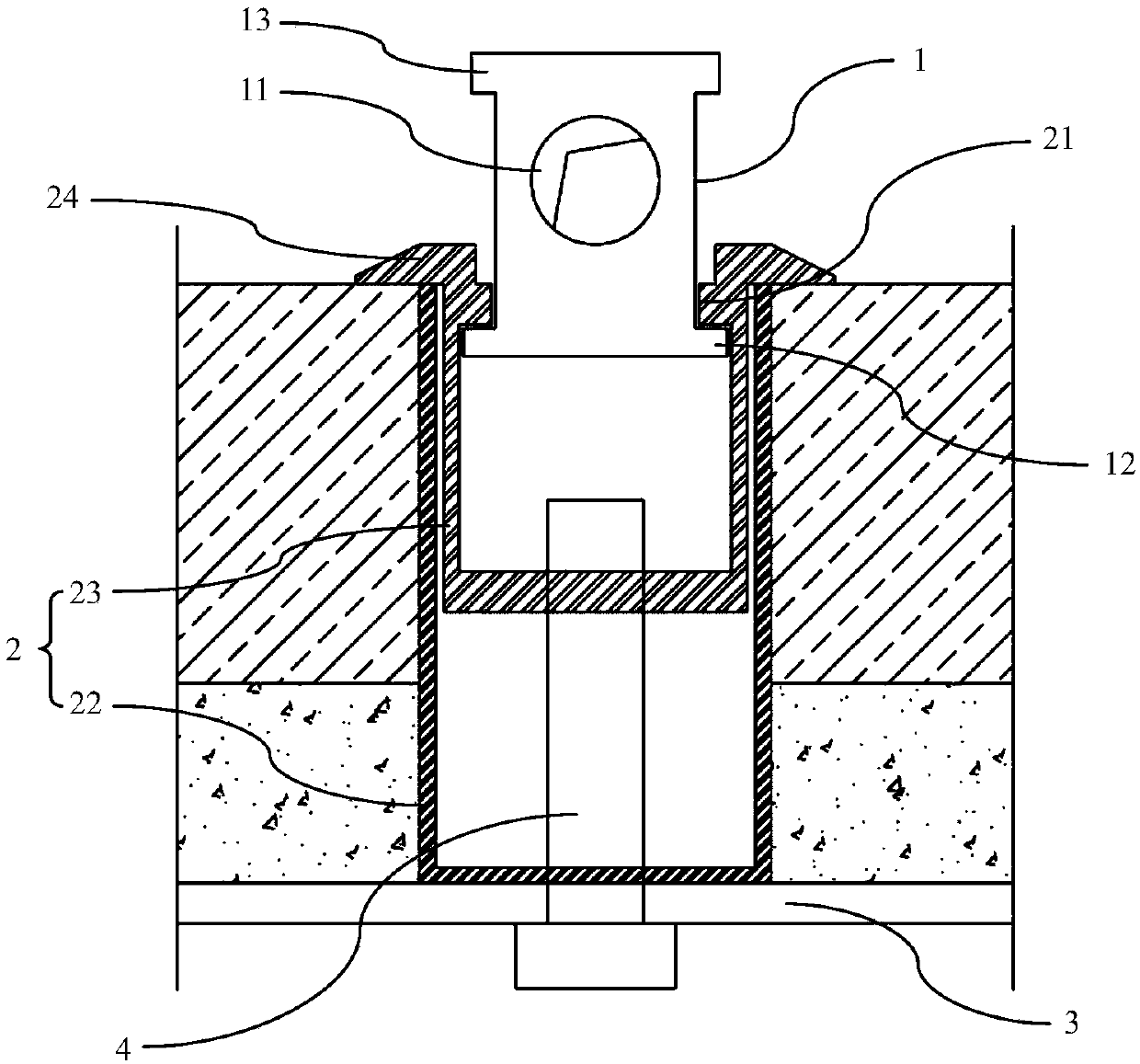 Manhole cover lifting device