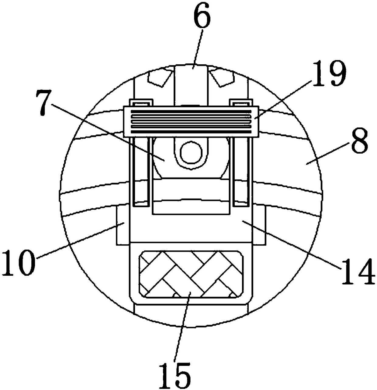 Tower crane controller with function of preventing mistaken touch with holding rod