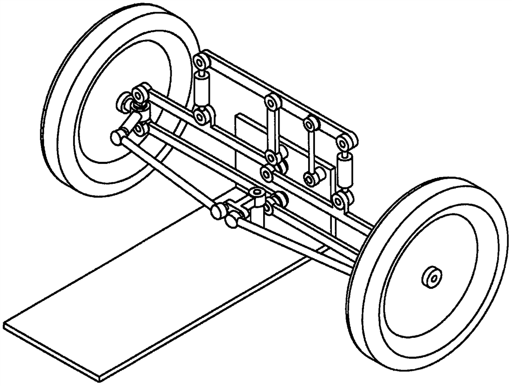 Body roll control mechanism and active roll vehicle using the same