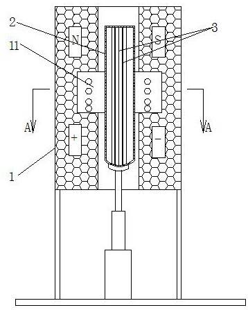 Crystal pulling device