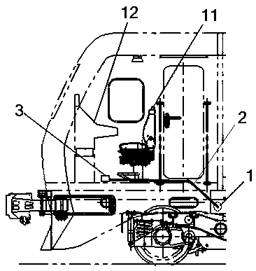 Method and device for detecting locomotive reconnection socket in locomotive
