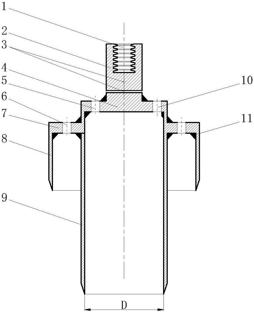 Novel seabed low skirt type suction pile