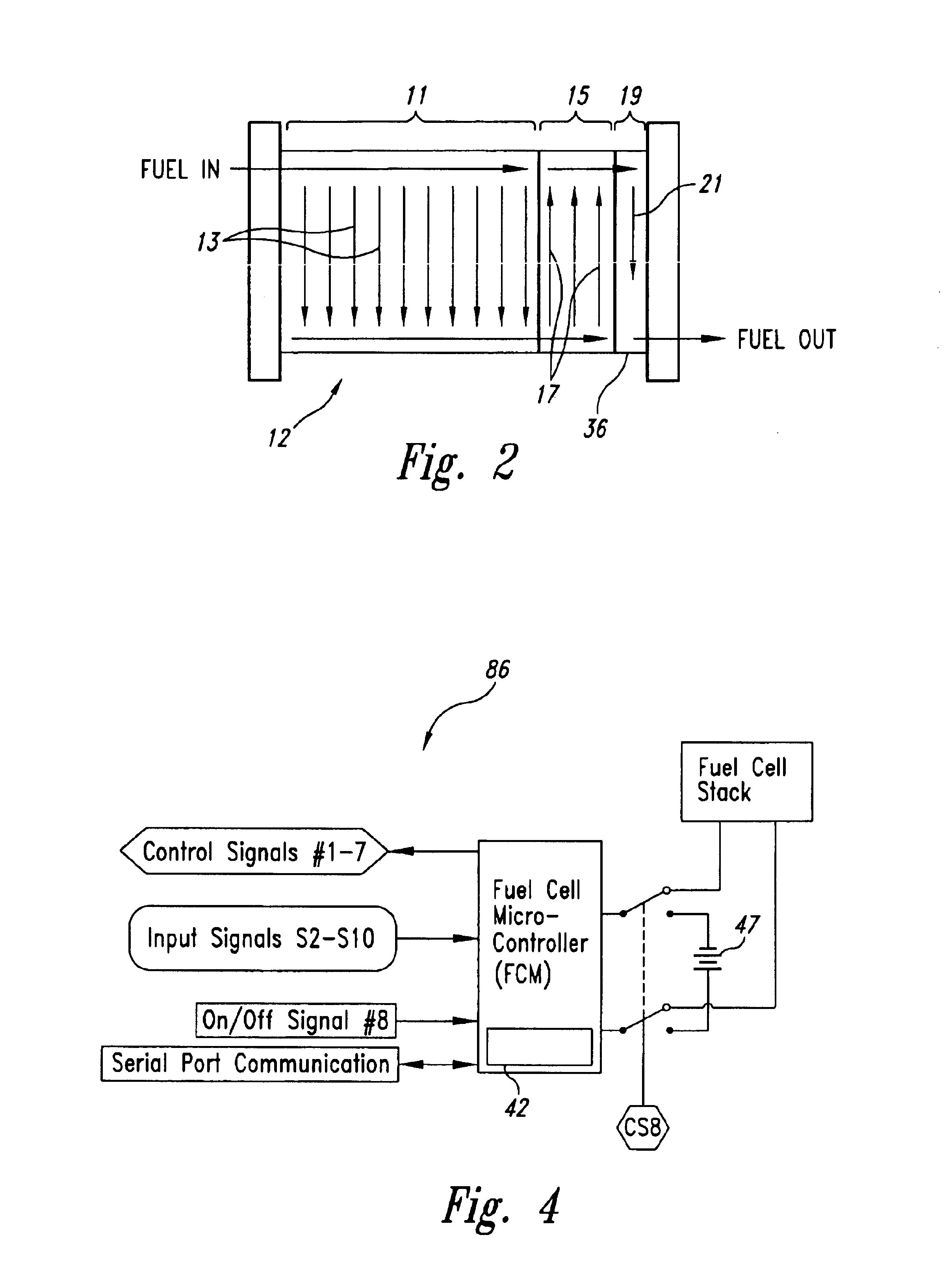 Fuel cell system method and apparatus employing oxygen sensor