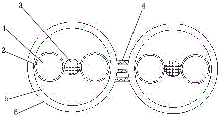 1kv aluminum-core overhead cable