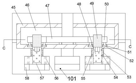 An auxiliary tiling device for ceramic tiles