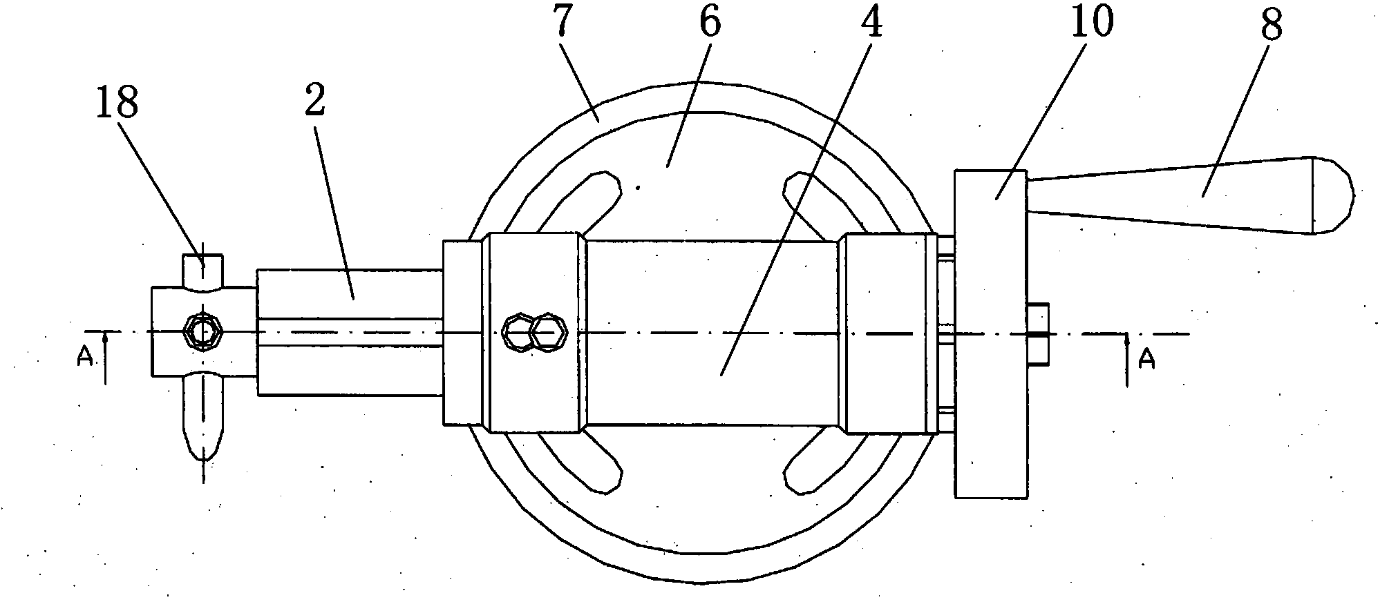 Grinding wheel angle correcting device for cylindrical grinding machine and grinding wheel angle correcting method