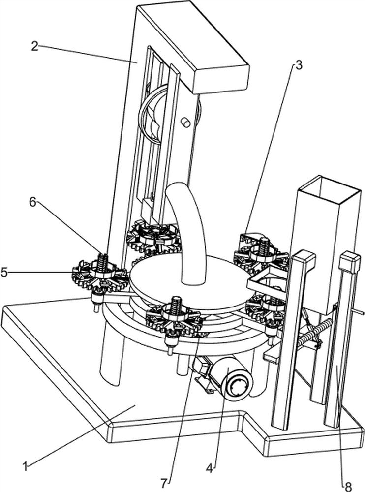 A tire installation equipment for chemical production