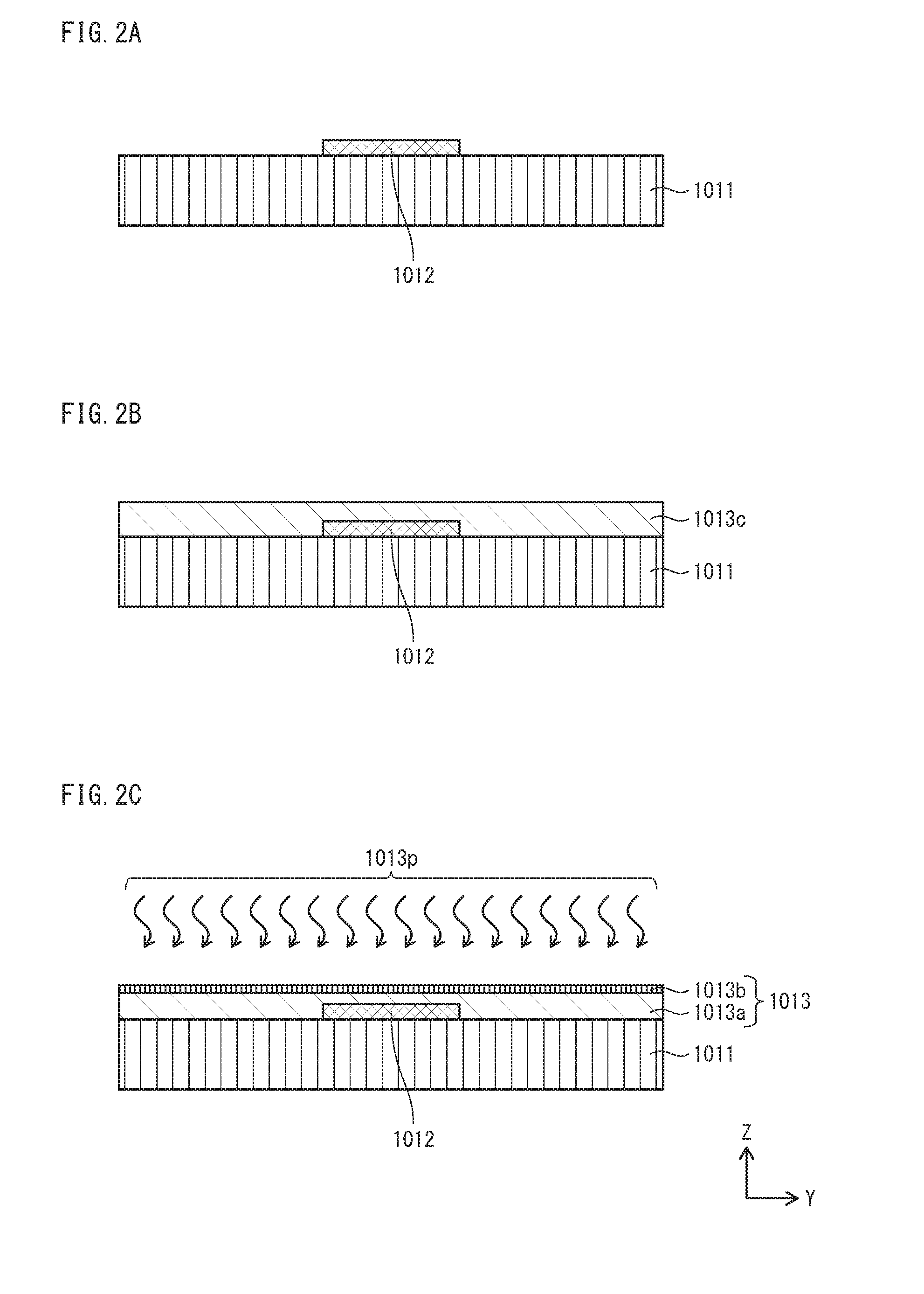 Thin film transistor element, production method for same, and display device