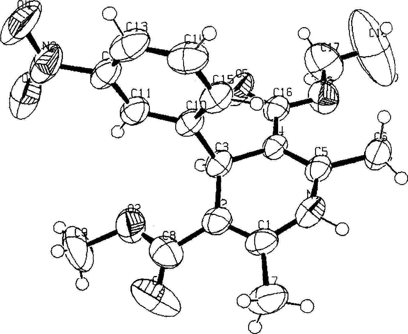 Synthesis method of single optical isomer nitrendipine