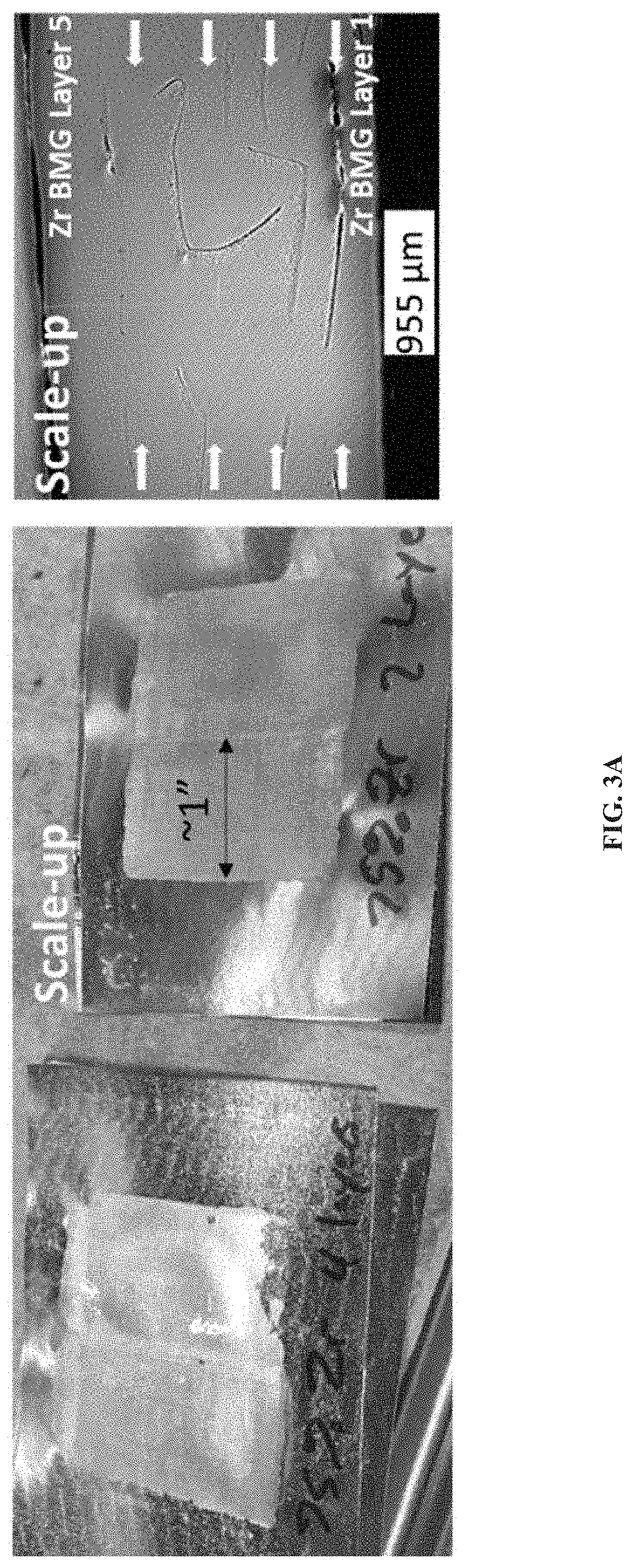 Ultrasonic additive manufacturing of cladded amorphous metal products
