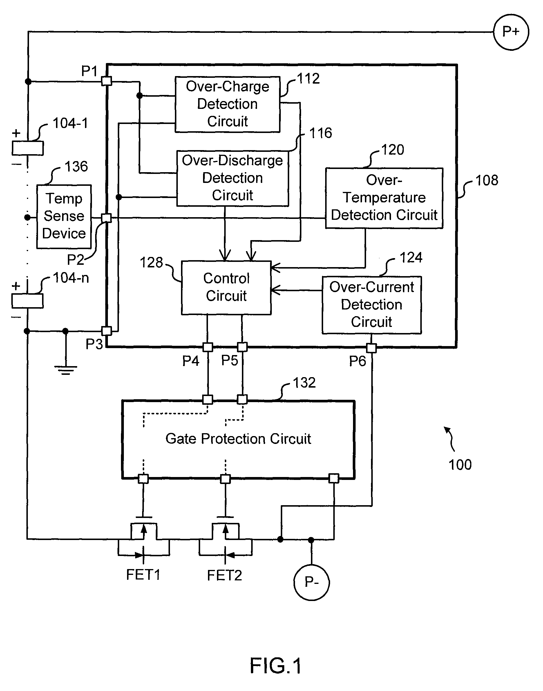 Low side N-channel FET protection circuit