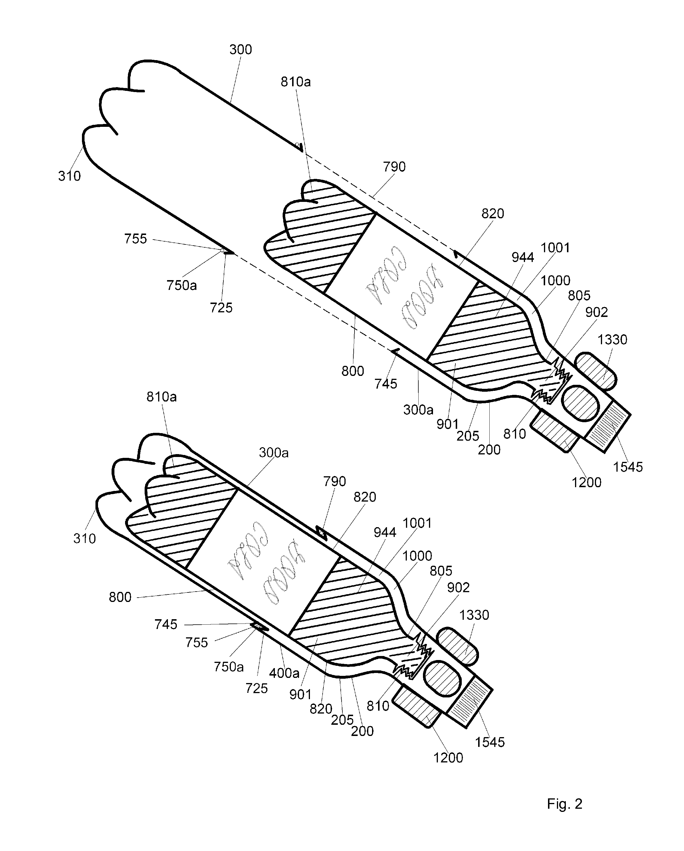 Flexible bottle wrapper for preservation and dispensation of air sensitive materials