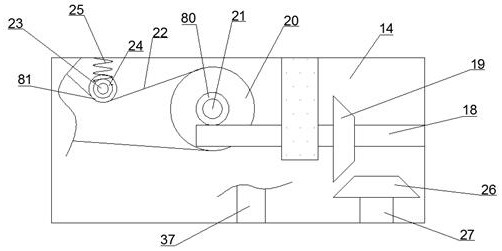 Distance-adjustable cart capable of removing dust