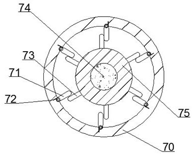 Distance-adjustable cart capable of removing dust