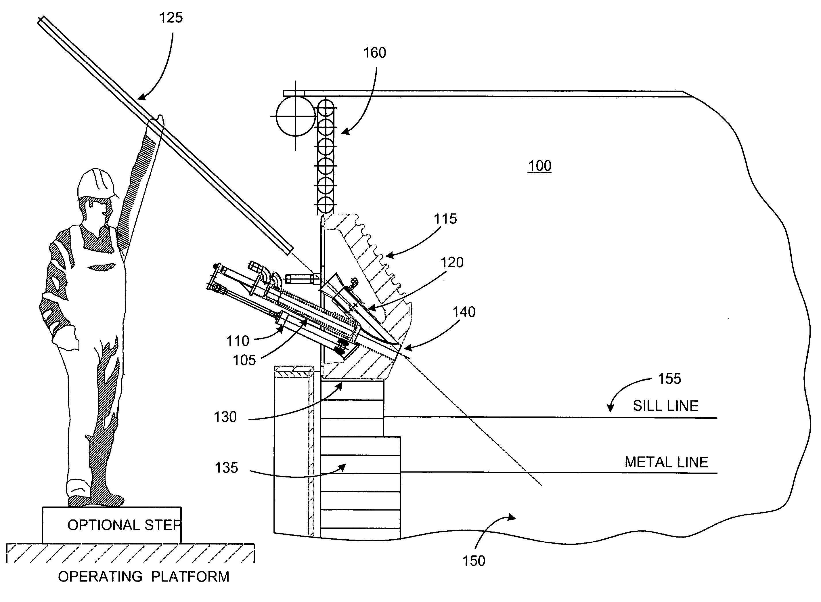 Method and apparatus for testing characteristics of a furnace melt