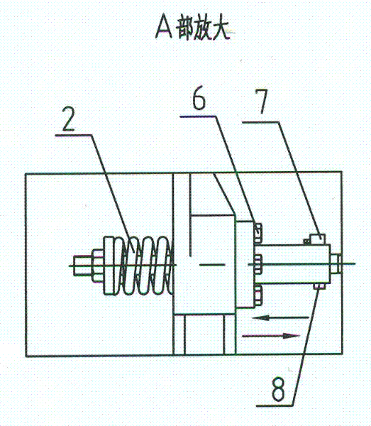 Brake control device directly driven by permanent magnet synchronous motor for automatic staircase