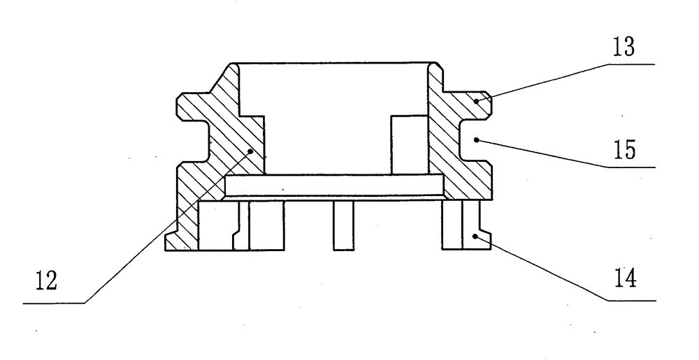 Internal leakage insert snap-in end face seal electrical water heater safety valve