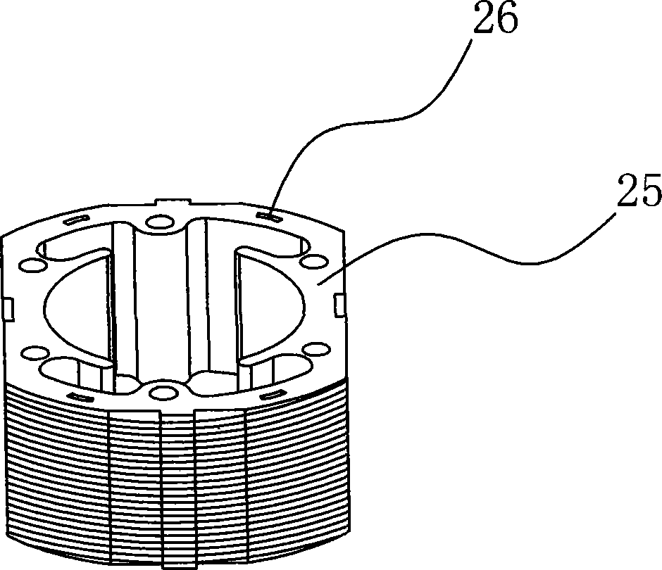 A series-wound motor