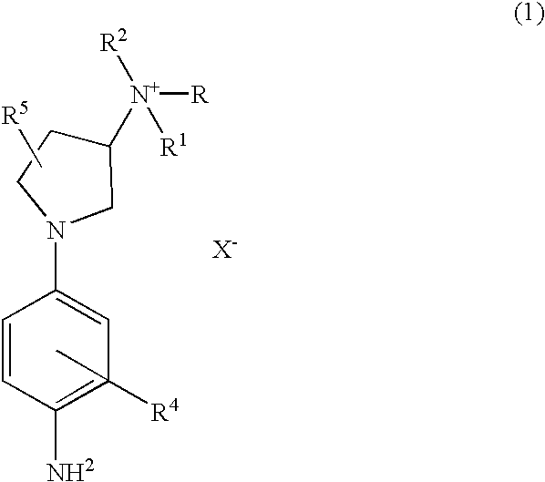 Primary intermediates for oxidative coloration of hair